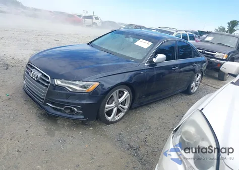 2013 Audi S6 4.0T Prestige z USA, uszkodzony, nr VIN WAUJ2BFCXDN089139